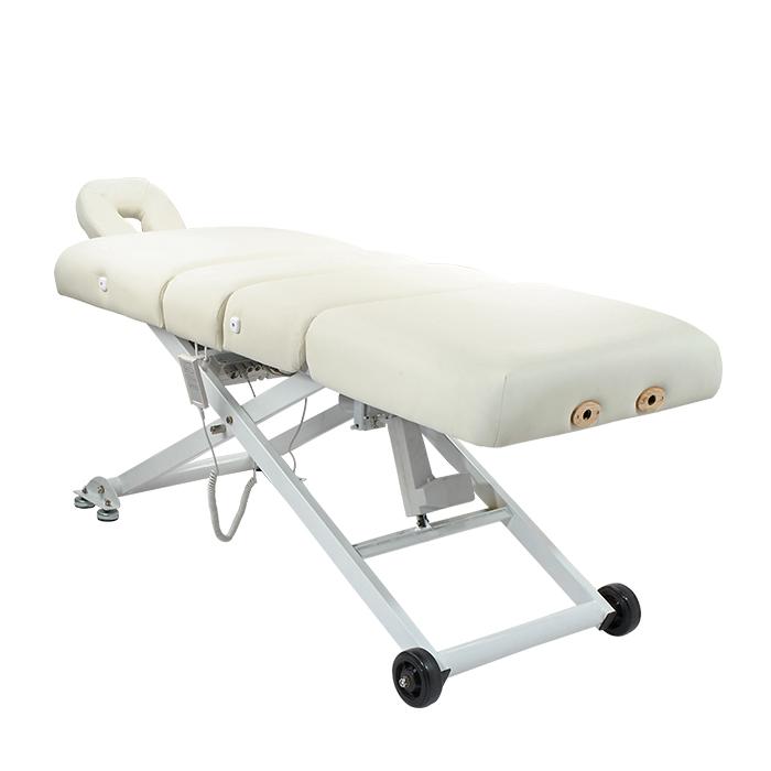 Comfort in adjustable treatment chairs with electric actuators